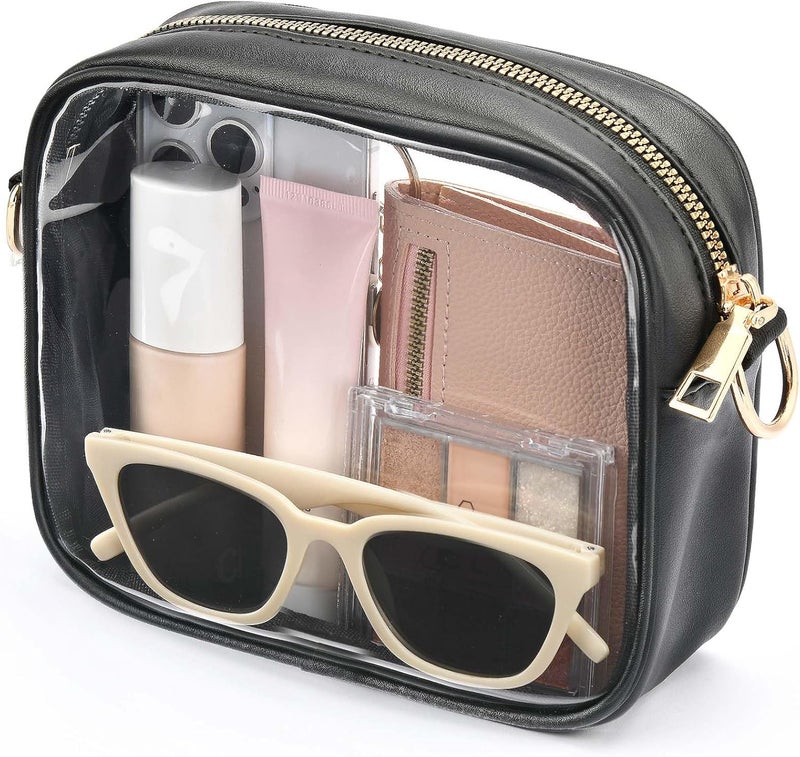 FANGSUN Clear Purse for Women, Clear Crossbody Bag Stadium Approved, Small Transparent Handbag for Concert Event Festival - Image 4